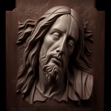 3D model st jesus (STL)